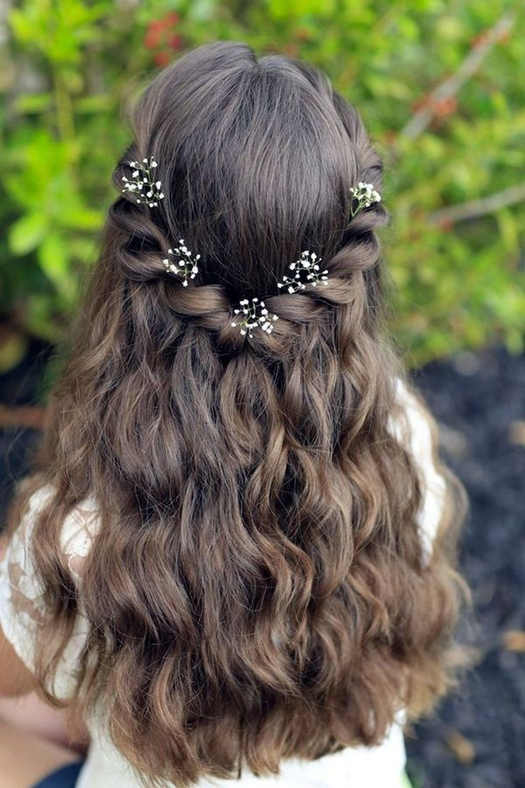 Flower Girls Hair
